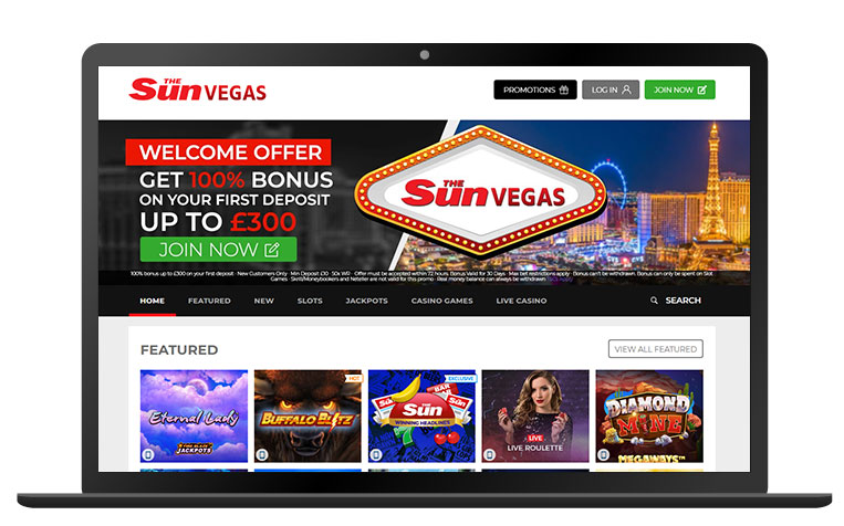 Sun Vegas Casino No Deposit Bonus